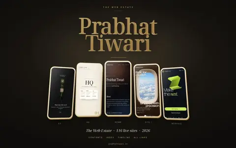 The Web Estate — 404.prabhattiwari.in