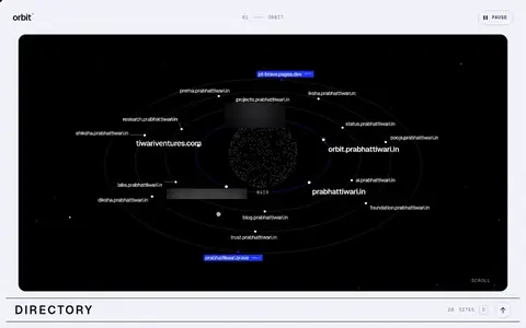 Orbit — orbit.prabhattiwari.in