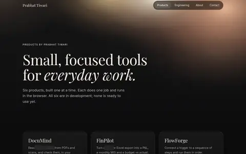Productivity — productivity.prabhattiwari.in
