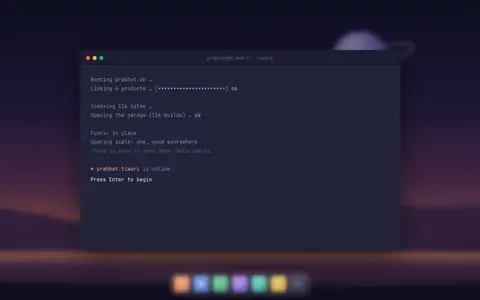Terminal — x.prabhattiwari.in/site18